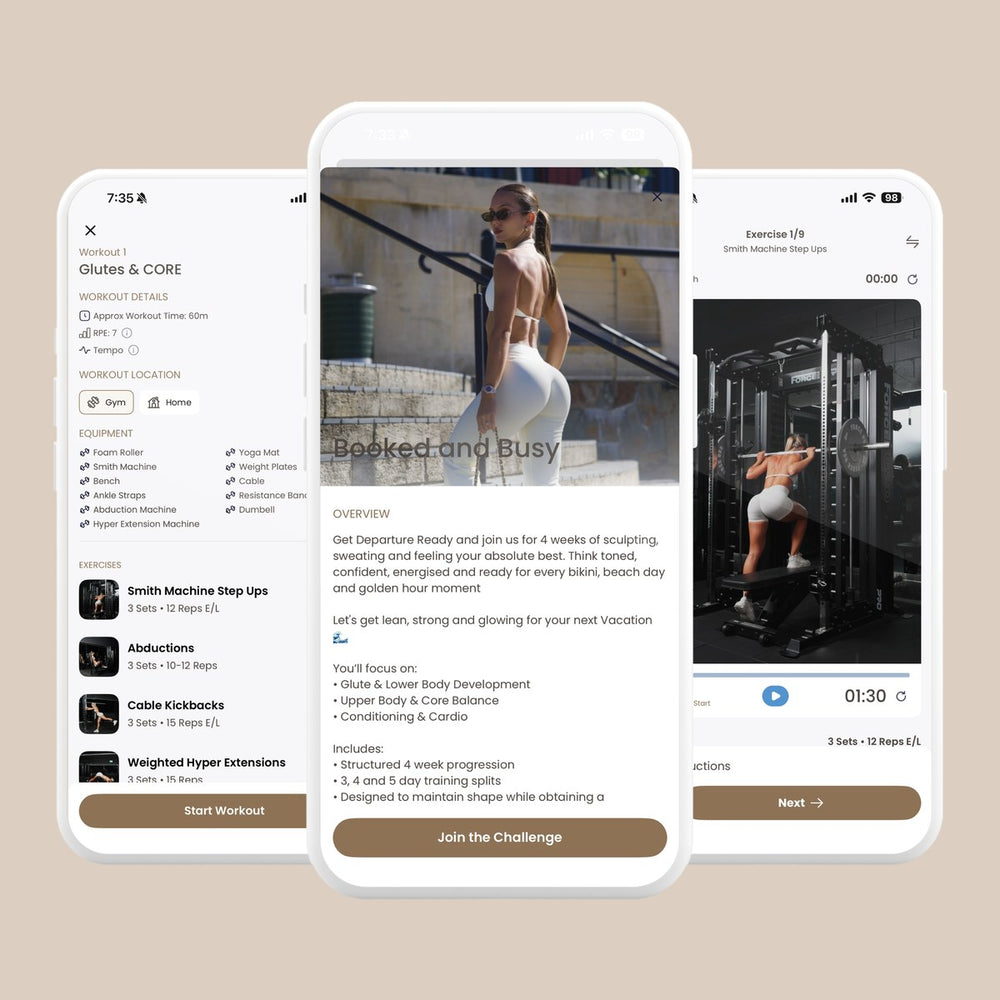 Booked and Busy in the RareBody app