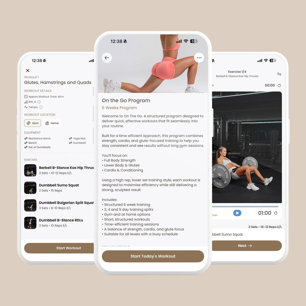 On the Go in the RareBody app