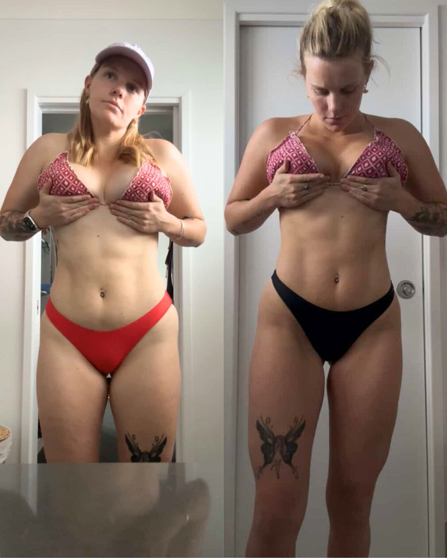 RareBody member before and after