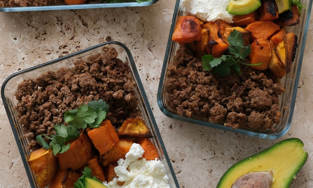 RareBody dietitian guided nutrition - hot honey beef bowls